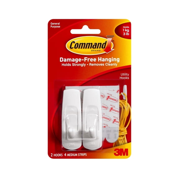 Command Medium Utility Hooks 17001CS