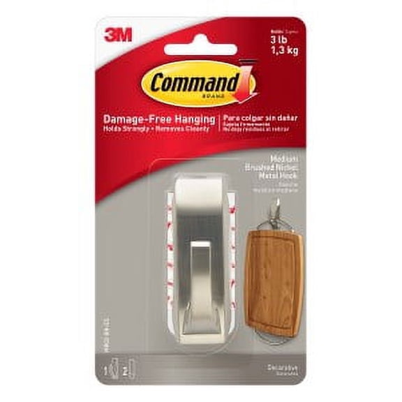 Command Modern Reflections Hook MR02-BN-ES, Medium