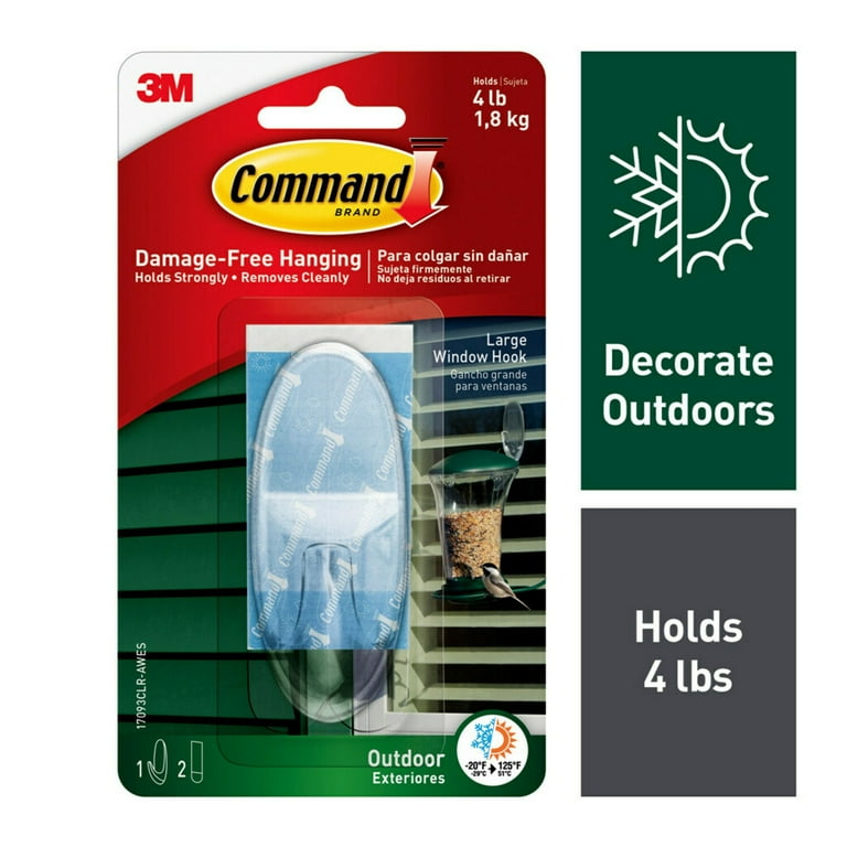 Command hooks for christmas lights discount