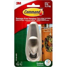 Command Outdoor Hooks in Command Hooks - Walmart.com