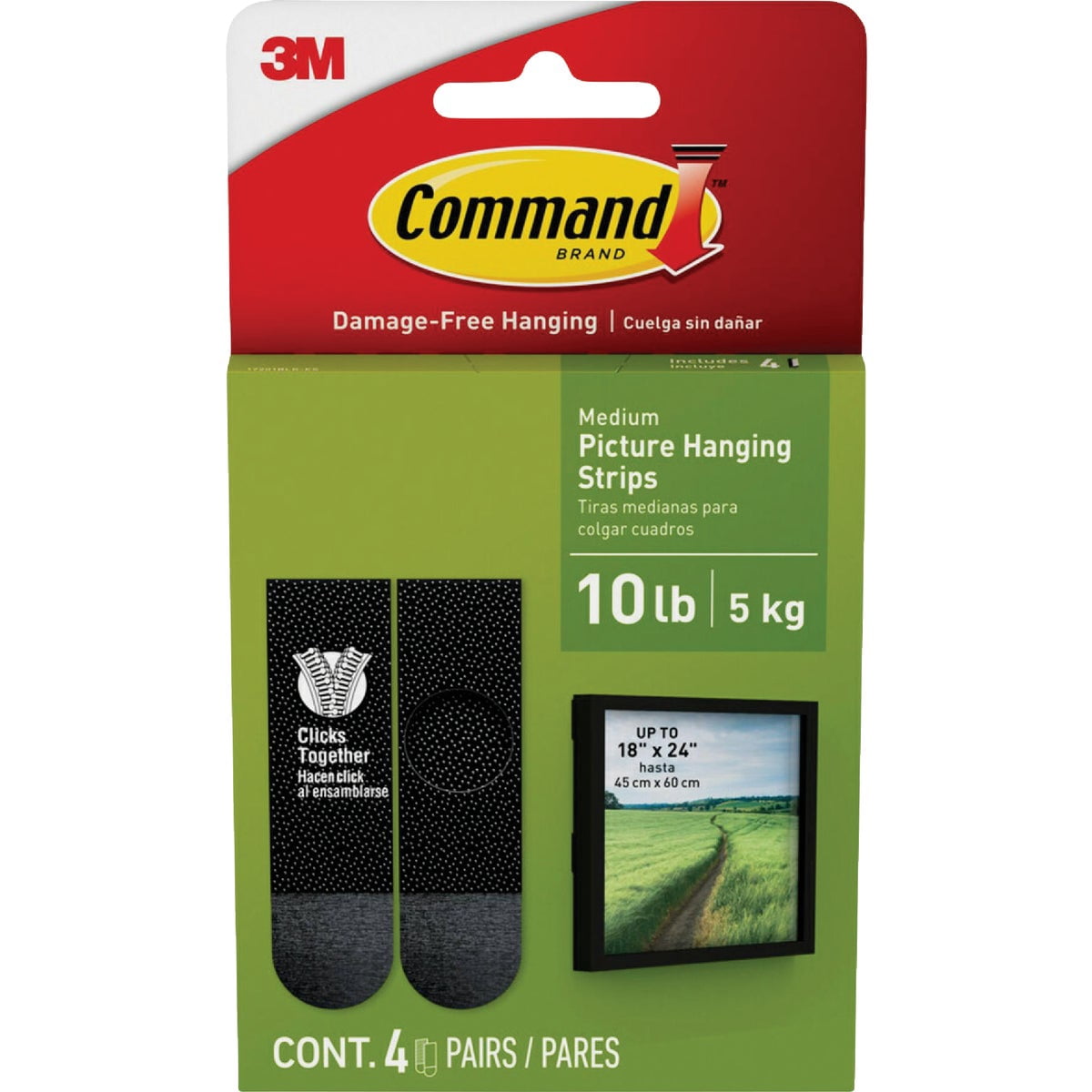 Command Picture Hanger Strips - Pack of 12
