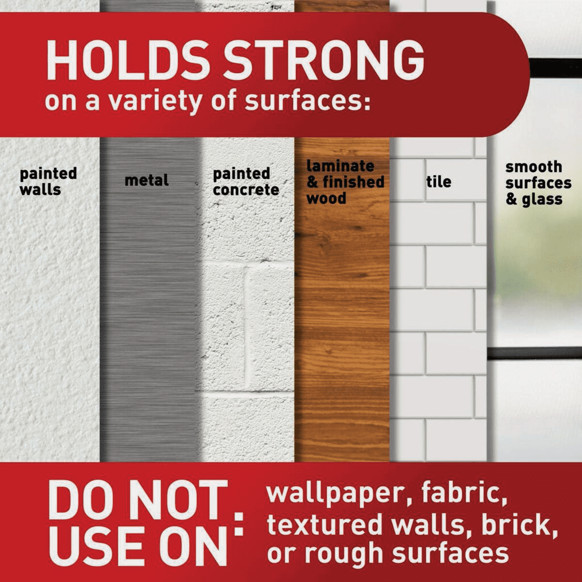 Command Picture Hanging Adhesive Strips - Pack of 12 — Residential Use, Standard Application