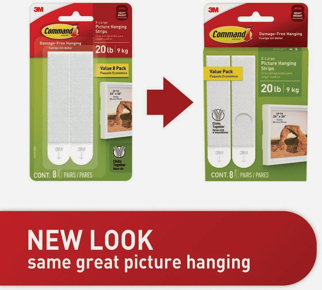 Command Picture Hanging Adhesive Strips - Pack of 12 — Residential Use, Standard Application