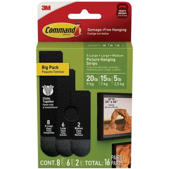 Command Picture Hanging Adhesive Strips - Pack of 2