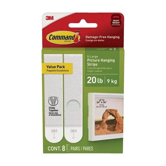 Command Picture Hanging Adhesive Strips - Pack of 4