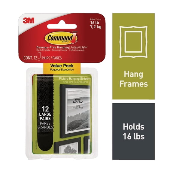 Command Picture Hanging Adhesive Strips - Pack of 4