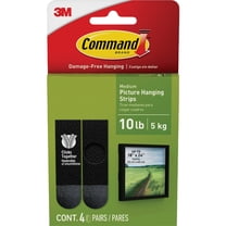 Command Medium Picture Hanging Strips, 132 Pairs for Wall Decor ...