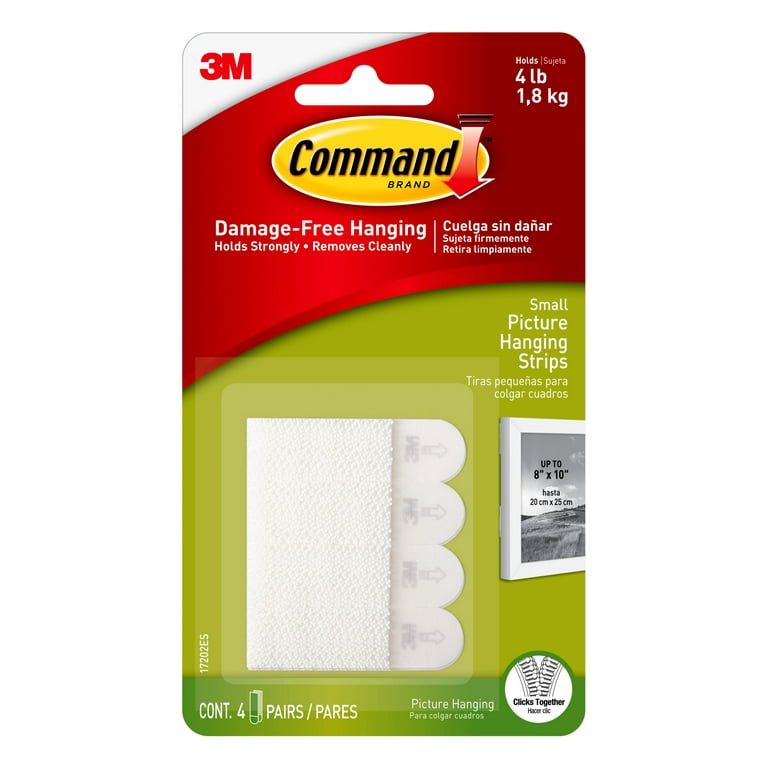 3M Command White Assorted Picture Hanging Strips 4 lb 24 pk - Ace Hardware