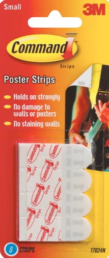 Commands Poster Command Poster Strip Small Package - Walmart.com