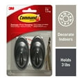 thumbnail image 1 of Command Slate Terrace Hook, Medium, 2 Wall Hooks, 1 of 11