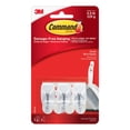 thumbnail image 1 of Command Small Wire Toggle Hooks, White, Damage Free Organizing, 3 Hooks and 4 Strips, 1 of 11