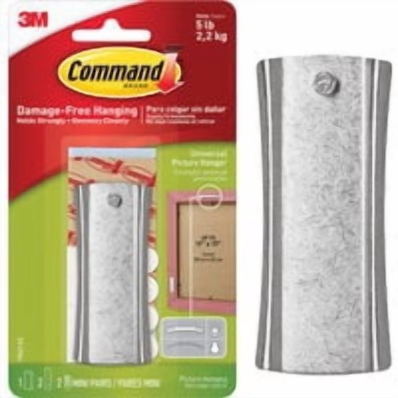 3M Command Sticky Nail Sawtooth Picture Hanger, Case of 4