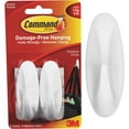 thumbnail image 1 of Command Medium Designer Hooks - Adhesive, Plastic, Multicolor - 2 Count, 1 of 1
