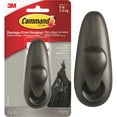 thumbnail image 1 of Command Strips FC13-ORB Large Oil Rubbed Bronze Hook, 1 of 1