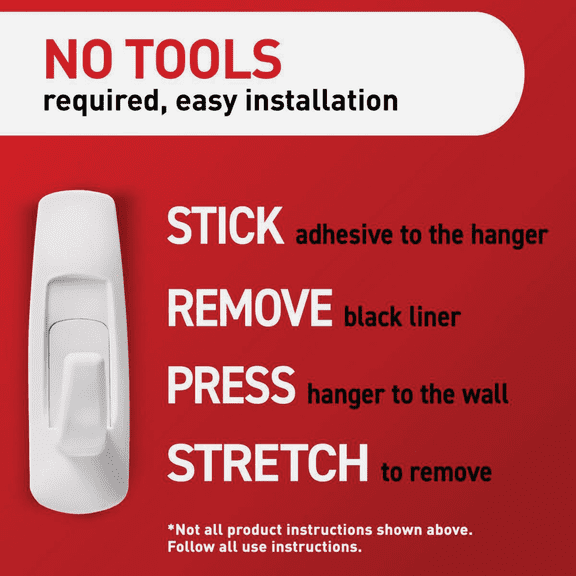 Command Utility Adhesive Hook - Single Pack  Residential Use, Standard Application