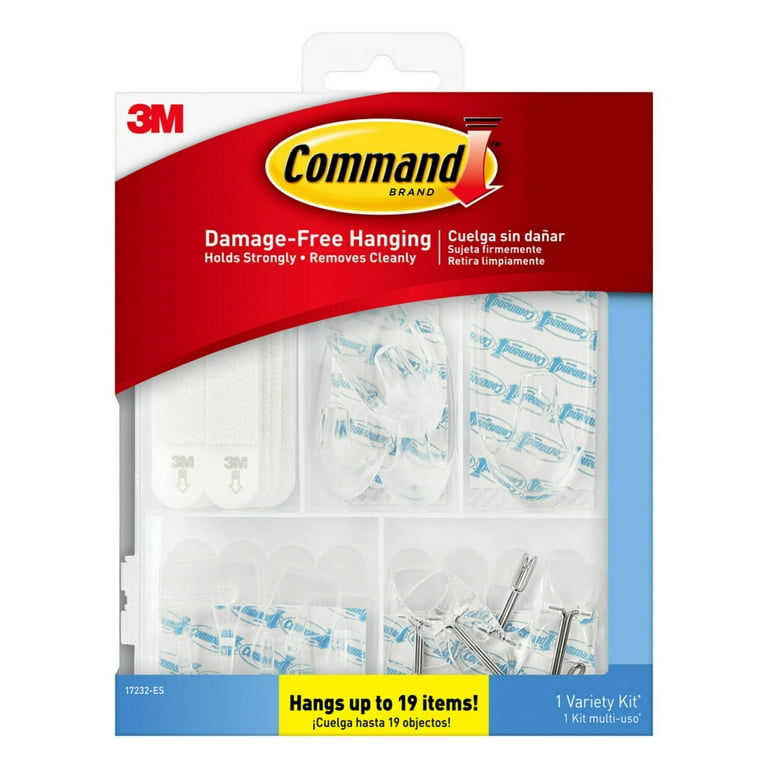 Command Small Refill Adhesive Strips, Damage Free Hanging Wall Adhesive  Strips for Small Outdoor Wall Hooks, No Tools Removable Adhesive Strips for