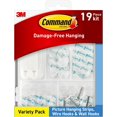 Command Variety Pack, Picture Hanging Strips, Wire Hooks and Wall Hooks