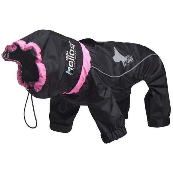 Command Weather - King Ultimate Windproof Full Bodied Pet Jacket, Extra Large - Black