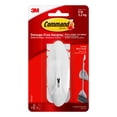 thumbnail image 1 of Command Wire Hook, White, Large, 1 Hook, 2 Strips/Pack, 1 of 3