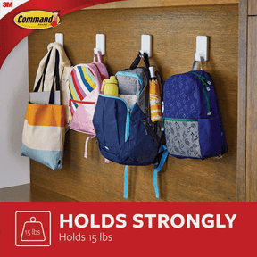 Command X-Large Adhesive Hook - Pack of 2 Residential Use, Standard Application