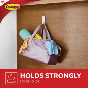 Command X-Large Adhesive Hook - Single Pack Residential Use, Standard Application