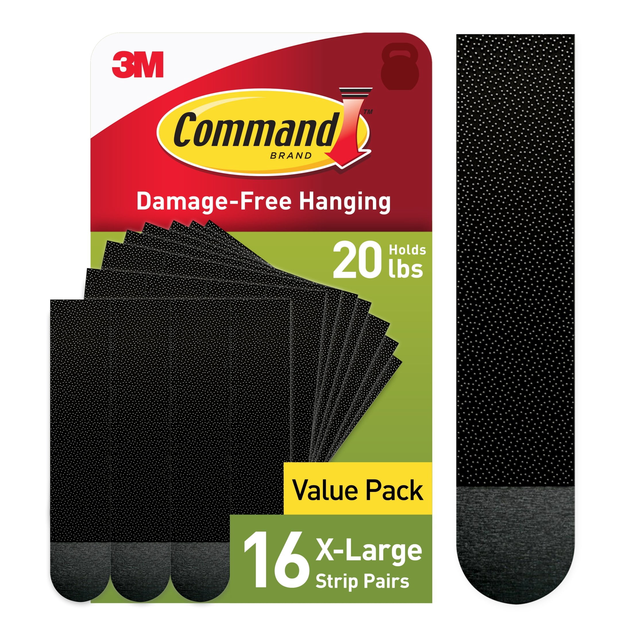 Command Heavy Duty Self-Adhesive Indoor Photo Frames Hanging Strips, X ...