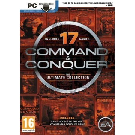 Command and Conquer The Ultimate Collection PC 17 Games Brand New Factory Sealed
