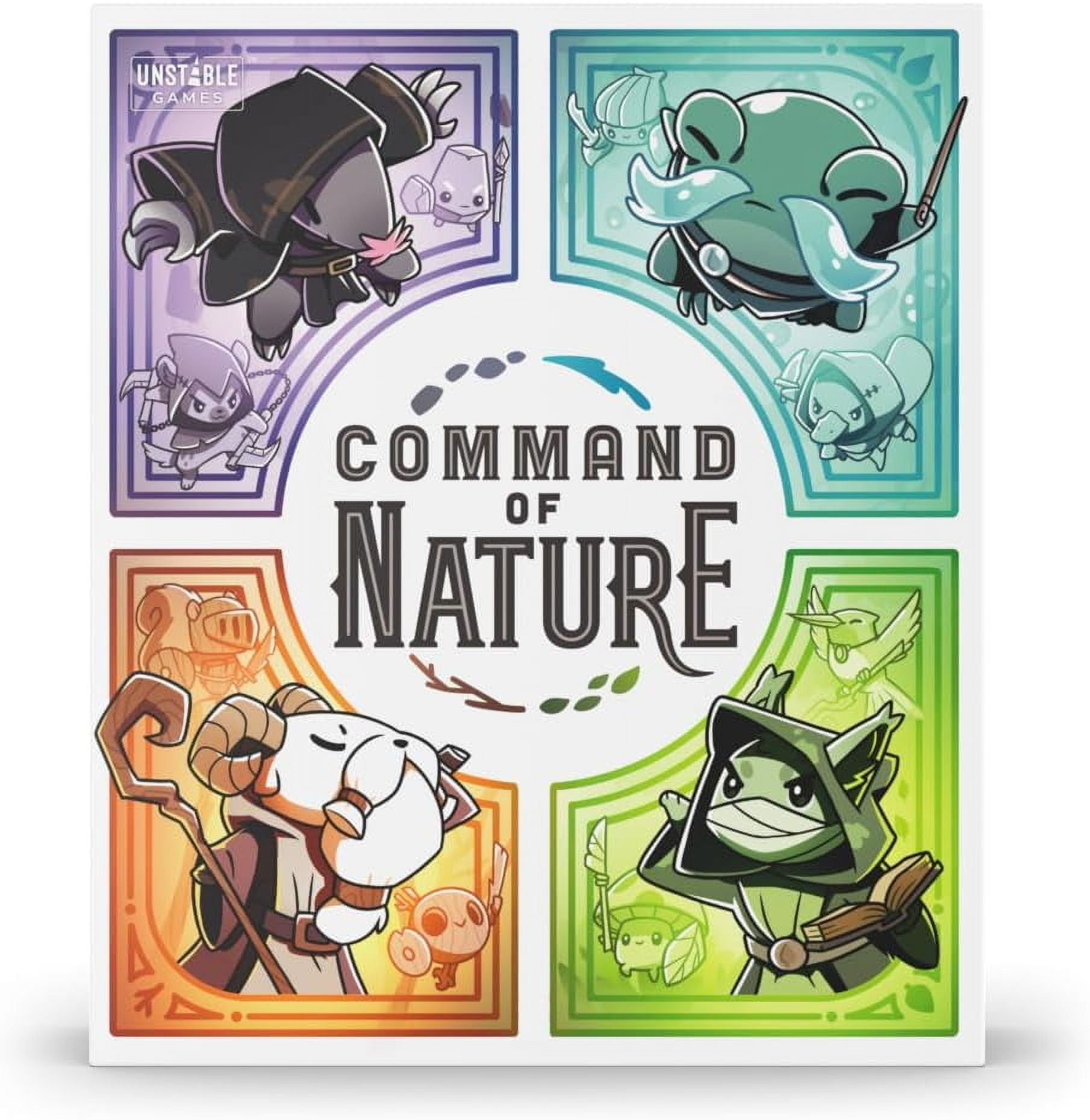 Command of Nature Base Game a Competitive Strategic Game by Unstable Games for Ages 10+