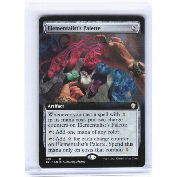 Commander 2021 Elementalist's Palette (Extended Art) Non-Foil Rare #403