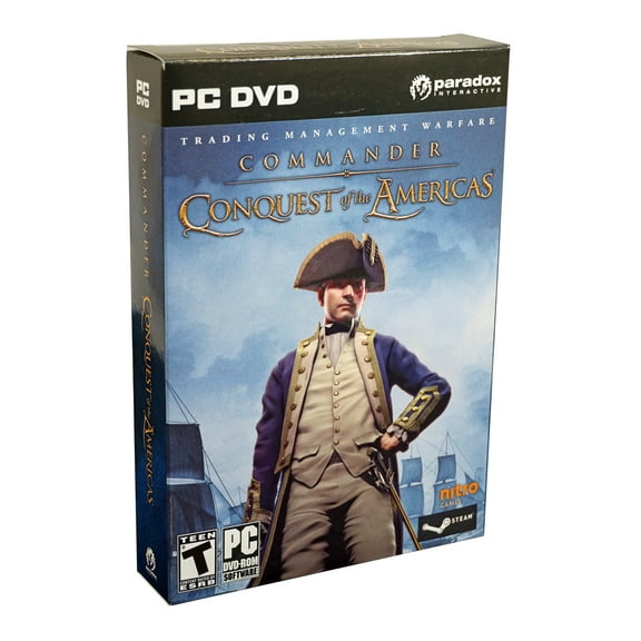 Commander: Conquest of the Americas PC Game - Choose from 7 different European factions