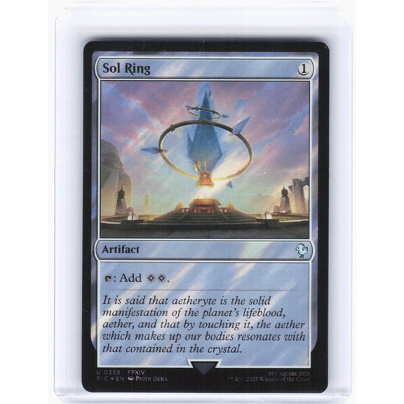 Commander: FINAL FANTASY Sol Ring (Surge Foil) Foil Uncommon #359