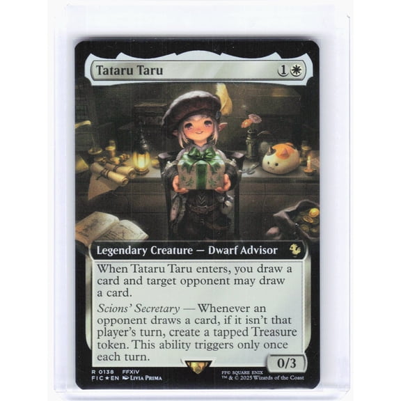 Commander: FINAL FANTASY Tataru Taru (Extended Art) Foil Rare #138
