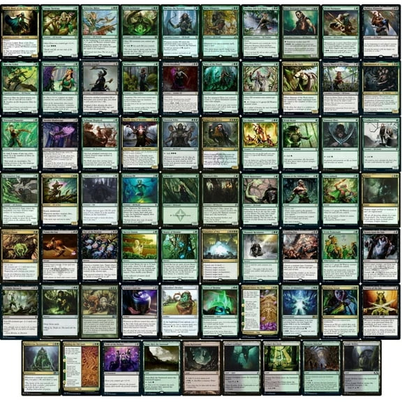 Commander Golgari Elf Deck - Lathril - Green Black - EDH -100 Card - MTG NM/M!!!