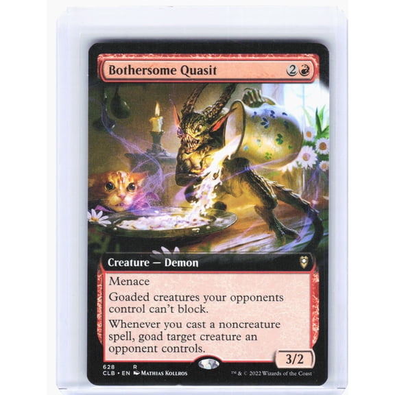 Commander Legends: Battle for Baldur's Gate Bothersome Quasit (Extended Art) Non-Foil Rare #628