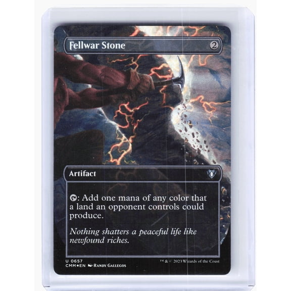 Commander Masters Fellwar Stone Foil Uncommon Borderless #657