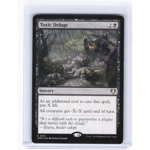 Commander Masters Toxic Deluge Nonfoil Rare #191