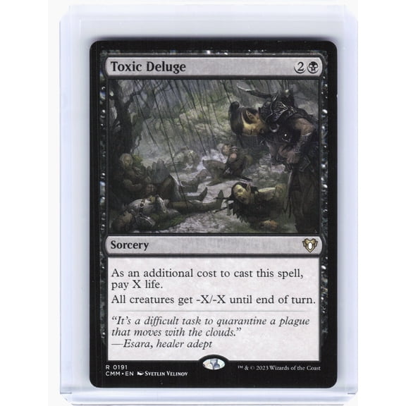 Commander Masters Toxic Deluge Nonfoil Rare #191