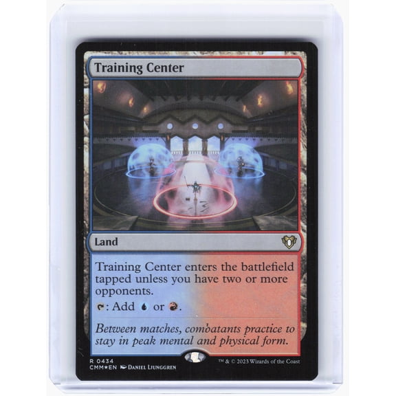 Commander Masters Training Center Foil Rare #434