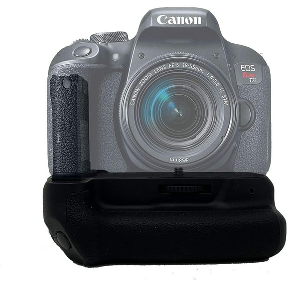 Commander Optics Battery Grip for Cannon Professional Power Vertical Multi Function T7i, 77D, 800D, X9i, 9000D