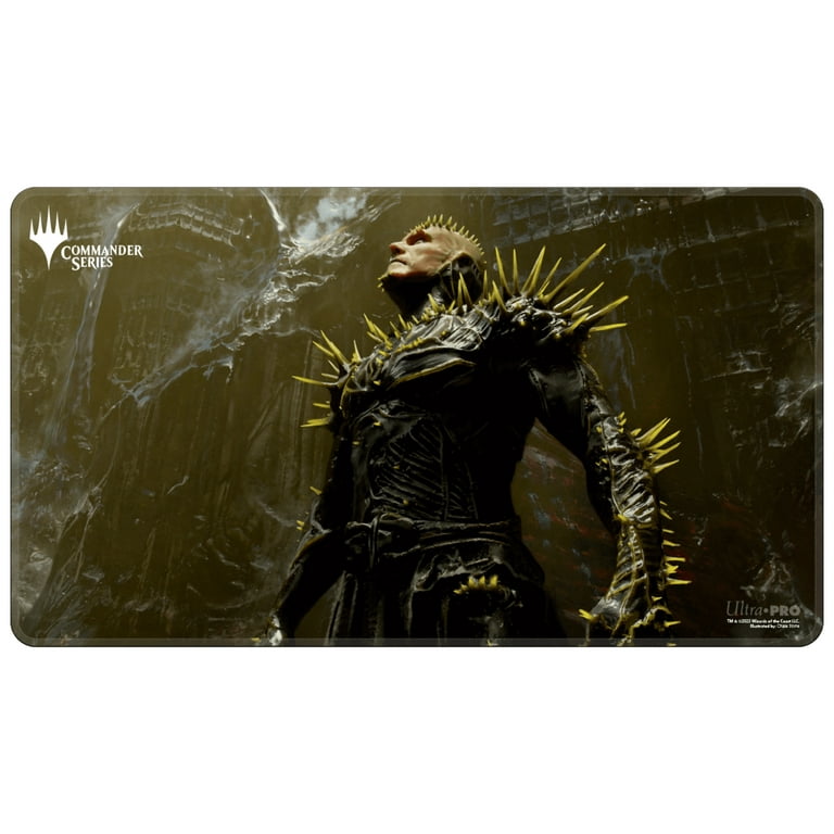 Ultra Pro - Commander Series #1: Mono - K'rrik Stitched Playmat for Magic: The Gathering, Limited Edition MTG Gaming Accessories Oversize Mousepad for Gamers Ultra Pro - Commander Series #1: Mono - K'rrik Stitched Playmat for Magic: The Gathering, Limited Edition MTG Gaming Accessories Oversize Mousepad for Gamers