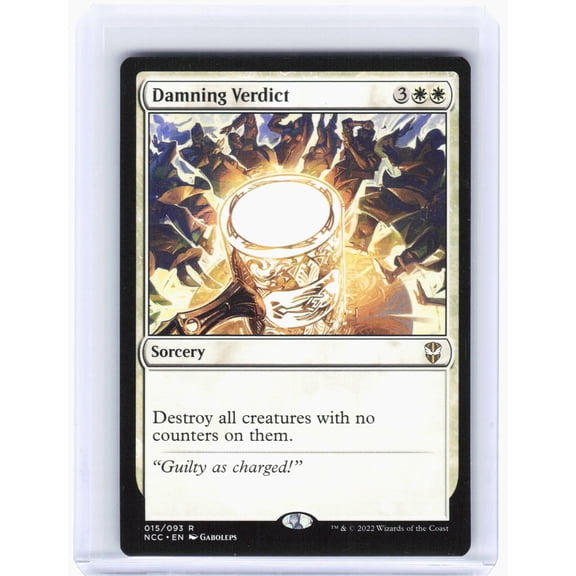 Commander: Streets of New Capenna Damning Verdict Non-Foil Rare #15