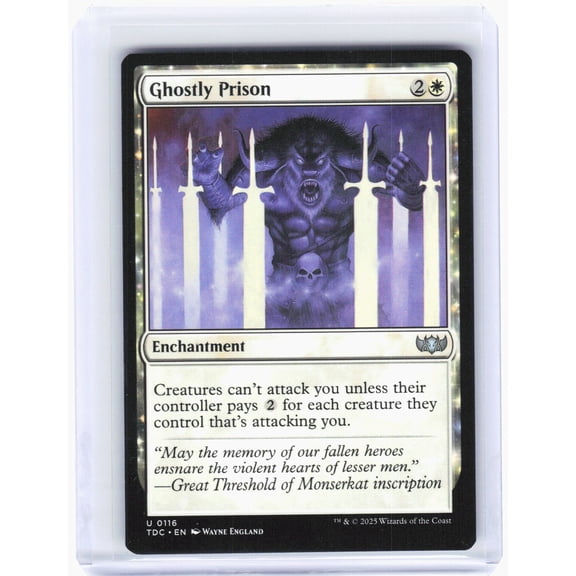 Commander: Tarkir: Dragonstorm Ghostly Prison Non-Foil Uncommon #116