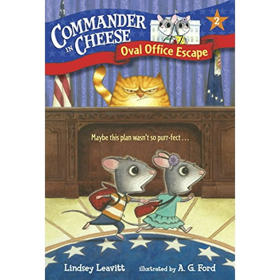 Pre-Owned Commander in Cheese #2: Oval Office Escape (Stepping Stone Books) Paperback