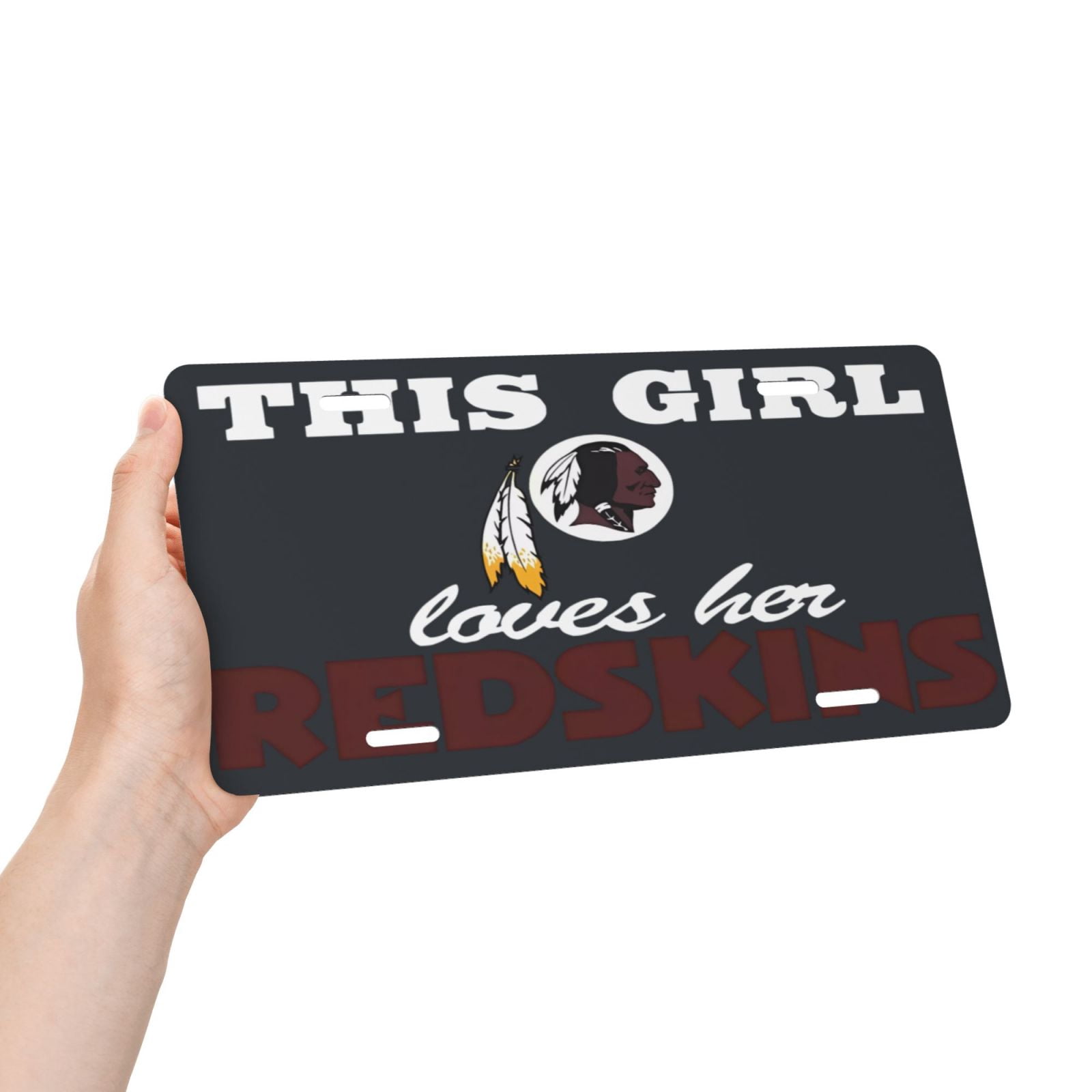 Alabama Crimson Tide Diamond License Plate Tin Sign – 6 X 12 Inches, Metal, Official Team Decor - View #2