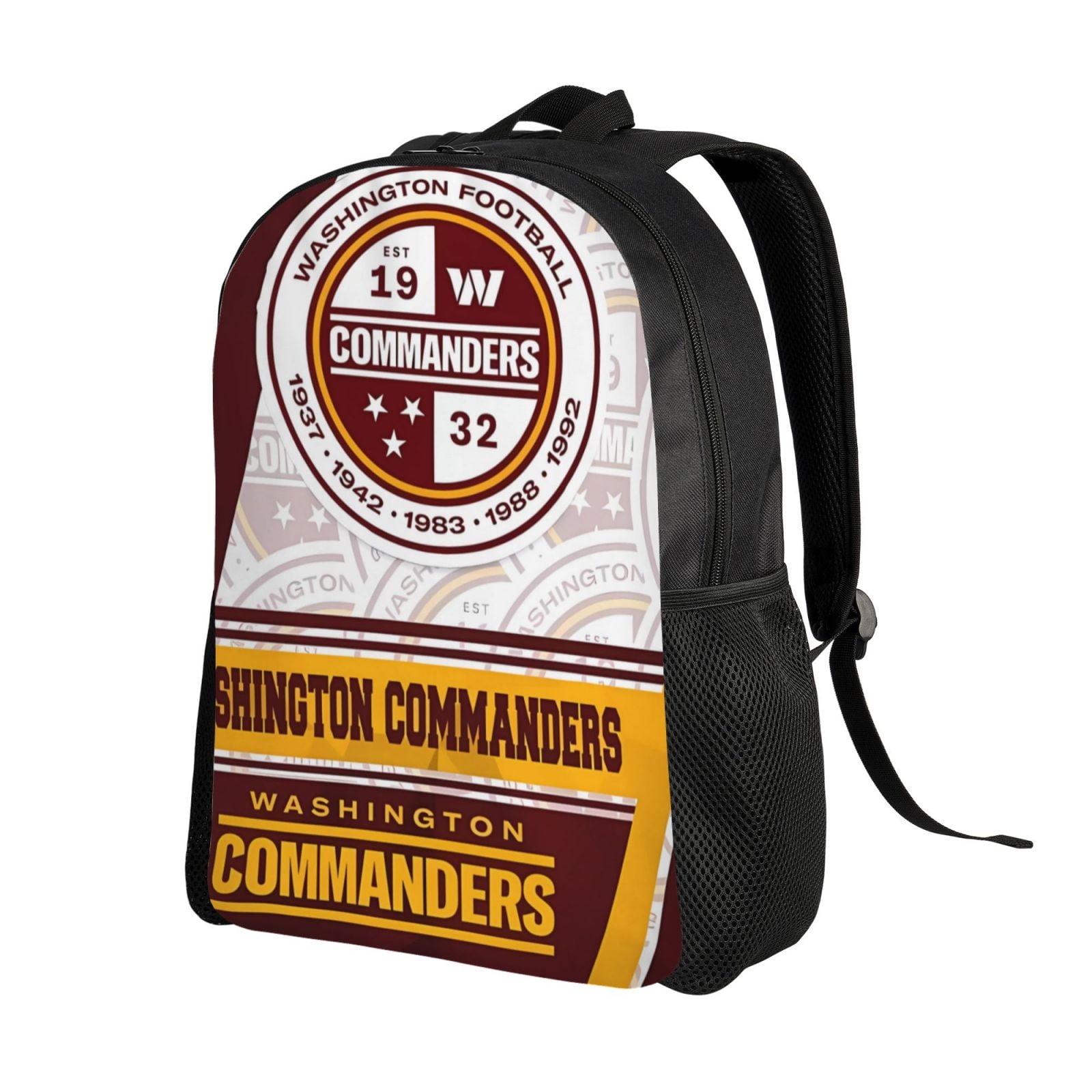 Washington Adjustable Student Backpack Custom Football Fans Backpack ...