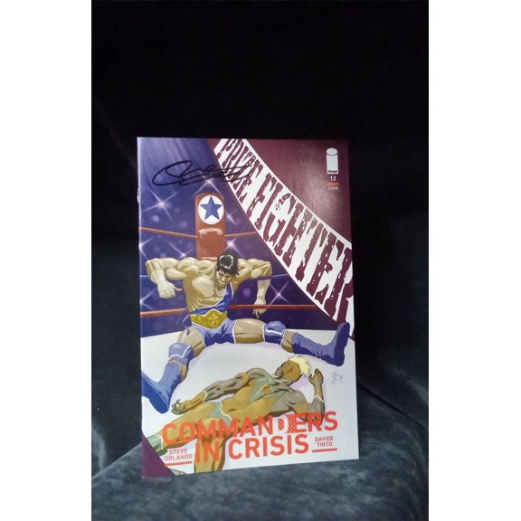 Pre-Owned Commanders in Crisis #12 Cover C signed by Steve Orlando 2021 Image Comics Comic Book