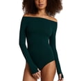 thumbnail image 1 of Commando Ballet Off-Shoulder Bodysuit with Thong KT074, 1 of 4
