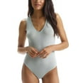 thumbnail image 1 of Commando Bio Blend Tencel-Bamboo V-Tank Bodysuit BMB400, 1 of 4