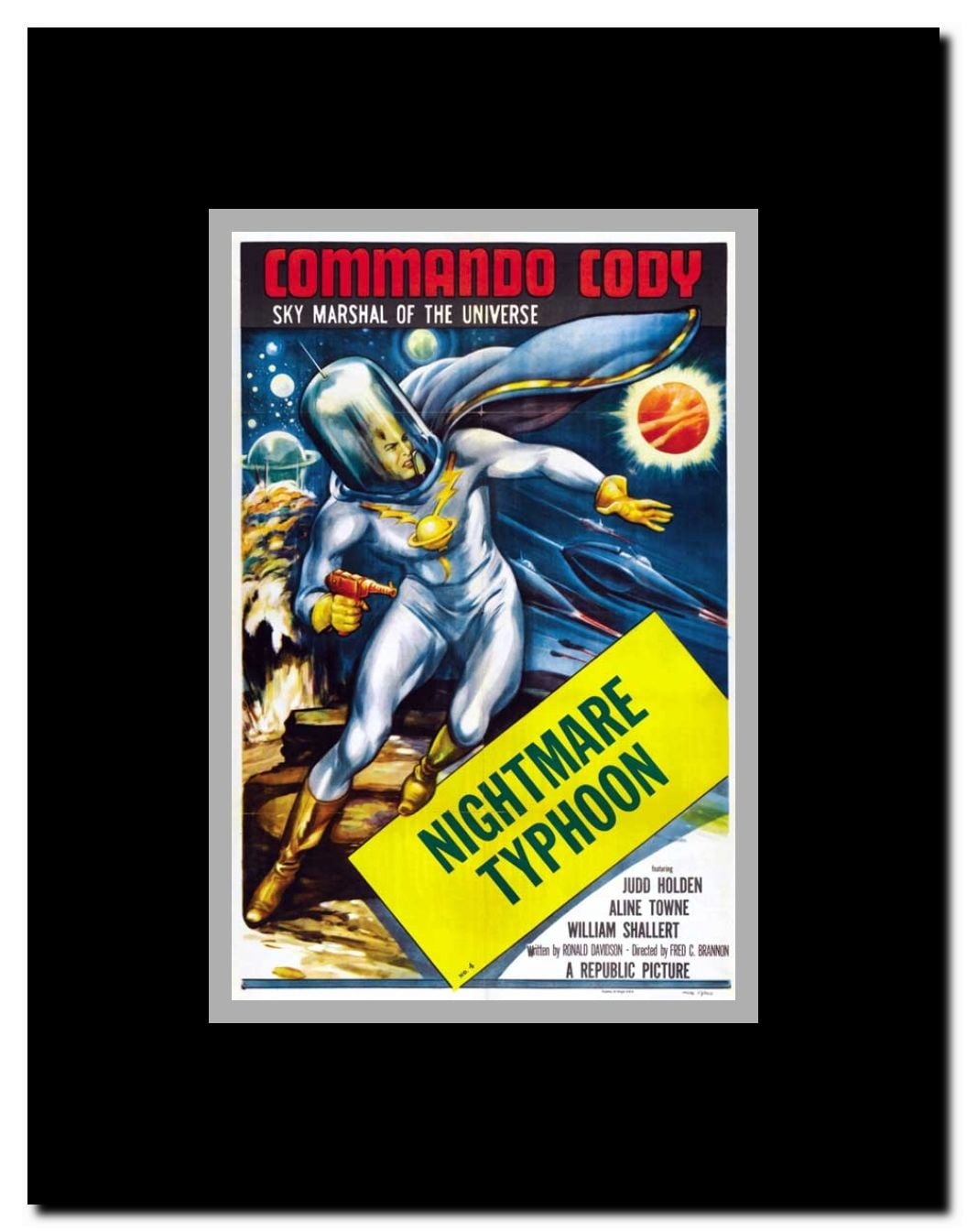 Commando Cody: Sky Marshal of the Universe Framed Movie Poster