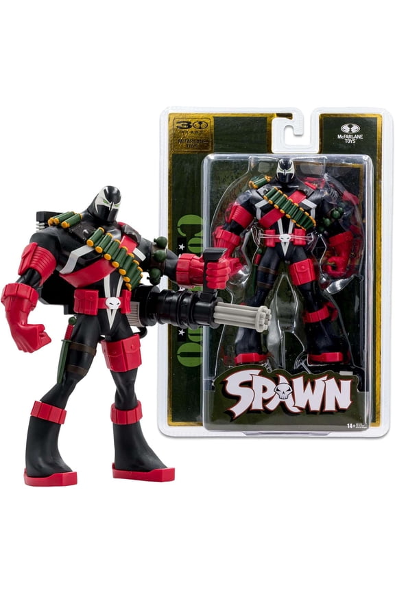 Commando Spawn (Digitally Remastered) 7" Figure 30th Anniversary - McFarlane Toys